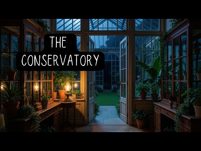 The Conservatory at Night | A Beautiful Sleep Story for Deep Rest