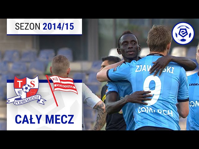 (2/2) Podbeskidzie Bielsko-Biała - Cracovia | CAŁY MECZ | Ekstraklasa 2014/15 | 35. Kolejka