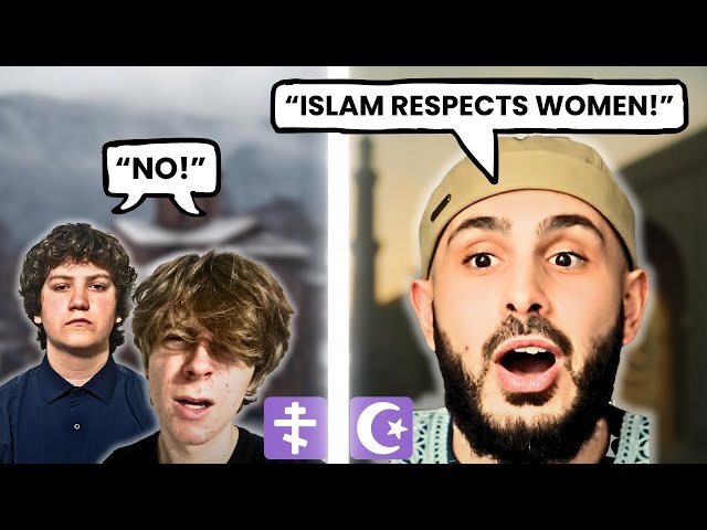 TikTok Muslim Claims Islam Respects Women. - Gets Shut Down. 