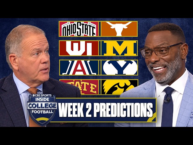 2026 Week 2 CFB Picks & Predictions: Texas at Ohio State, Oklahoma at Michigan & MORE