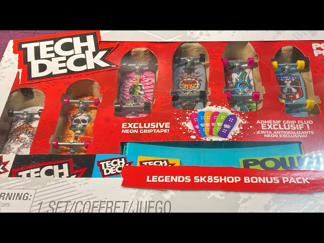 Unboxing Tech Deck Powell & Peralta LEGENDs Sk8shop Pack (Review)