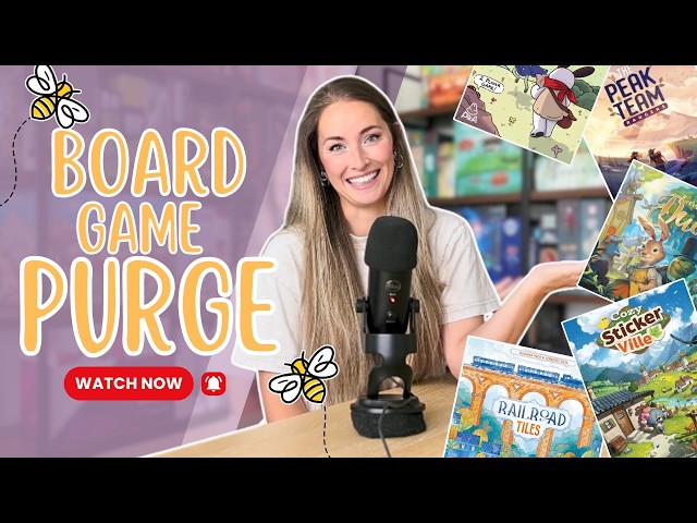 Board Game PURGE - Time To Cull The Collection!