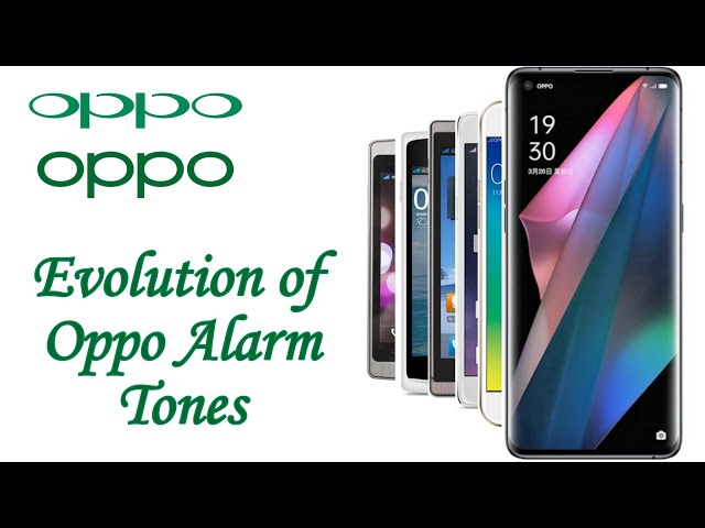 Evolution of Oppo Alarm Tones (2011 - 2025) (With Correction)
