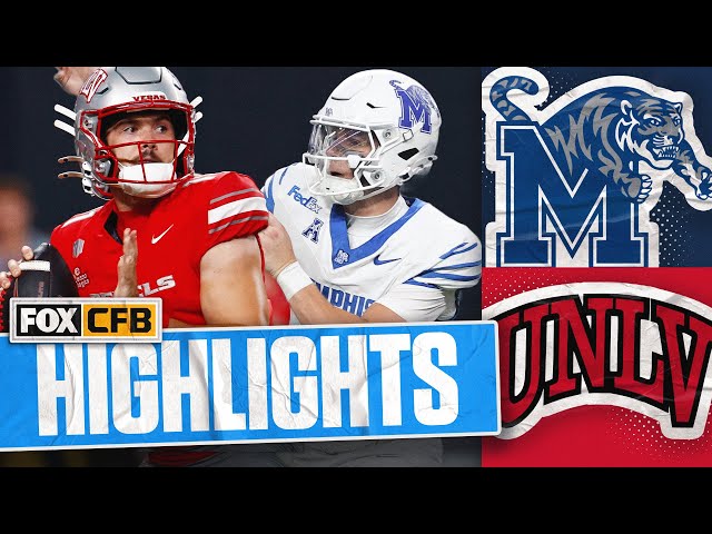 Memphis Tigers vs UNLV Rebels Highlights 🏈 FOX College Football