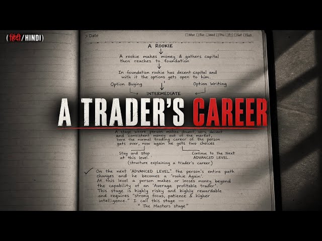 A TRADING CAREER — My perspective