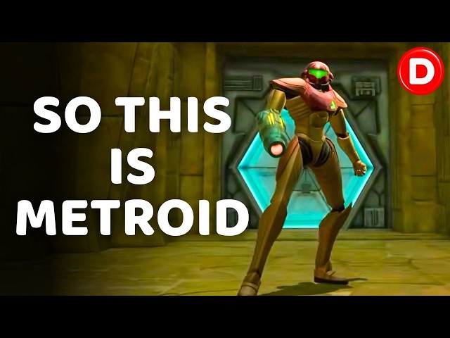 I am finally playing Metroid Prime for the first time