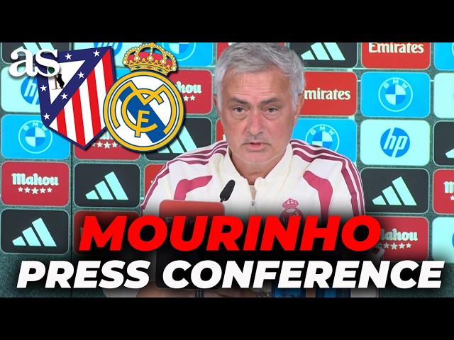 MOURINHO speaks ahead of the DERBY: FULL PRESS CONFERENCE | ATLÉTICO vs REAL MADRID