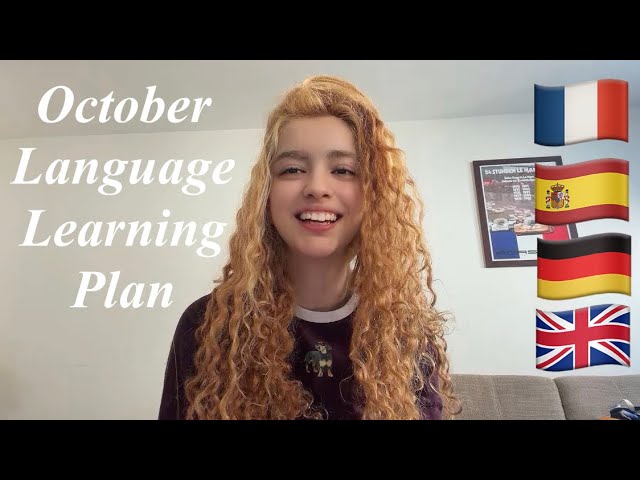 My October Language Learning Plan As A Polyglot
