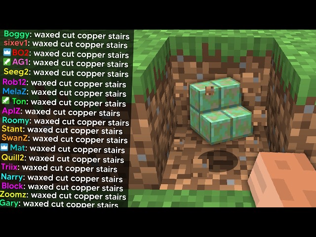 Minecraft, But Chat Decides The Drops...