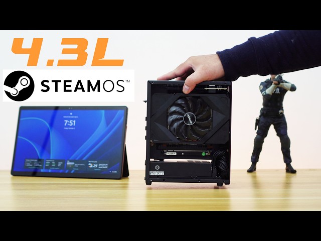 I built a SteamOS PC slightly bigger and faster than a Steam Machine (RX 6600 + Ryzen 5 5600X)