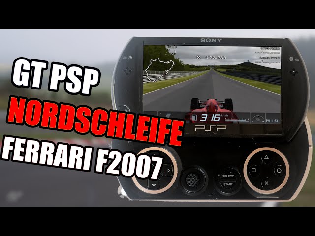 Gran Turismo PSP - Ferrari F2007 Nordschleife Hotlap // 5:07.898