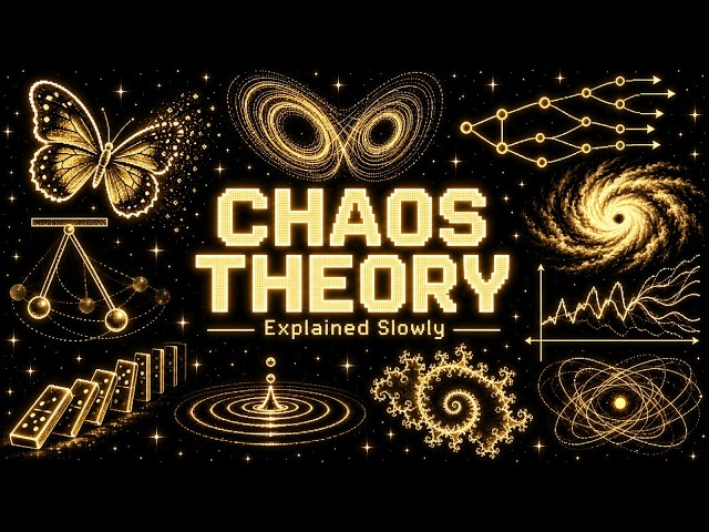 Literally Everything About Chaos Theory And The Butterfly Effect Explained Slowly (For Sleep)