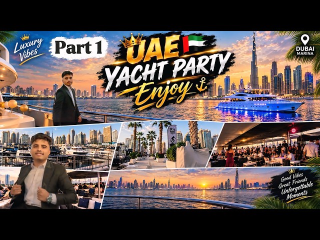 Part 1 | Drawdeck's Epic 2026 Yacht Party! 🛥️ | Our Big Boat Adventure & Good Times! 🌊 | Vlog 2026