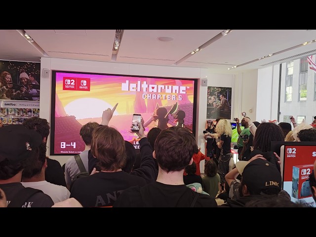 Deltarune Chapter 5 Reveal Live Reactions at Nintendo NY [Nintendo Direct 6.9.2026]