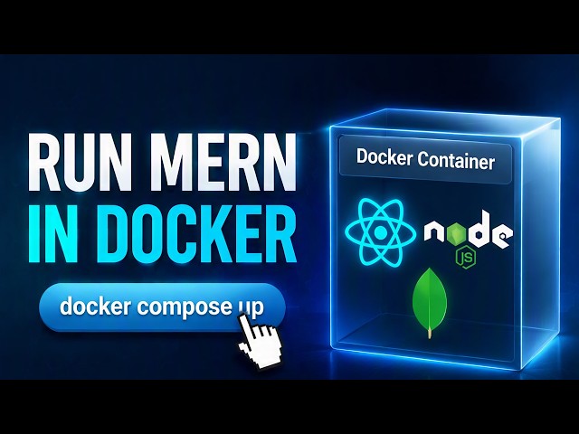 Build & Containerize a Full-Stack App on Mac with Docker Compose (React, Node, Express, MongoDB)