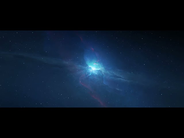 Live Wallpapers - 21:9 Space Loop 3440x1440 (Blue Version)