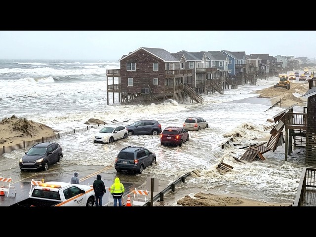 🚨 Nor'easter BREAKS THROUGH Outer Banks – Storm Could Become Josephine