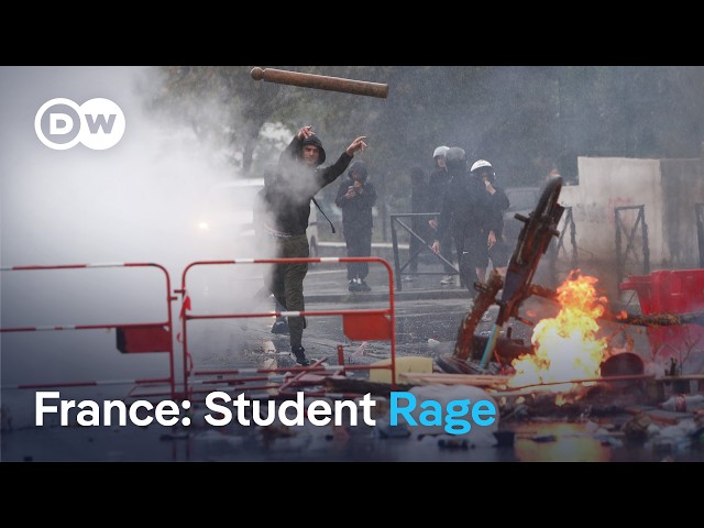 Schools shut as student protests shake France | DW News