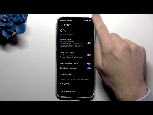 HUAWEI Pura 90s Pro Max – How to Show Battery Percentage