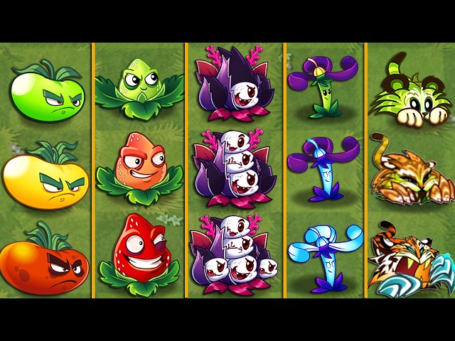 Pvz 2 - The Battle of Plants With Diverse Evolutionary Forms - Who Will Win?