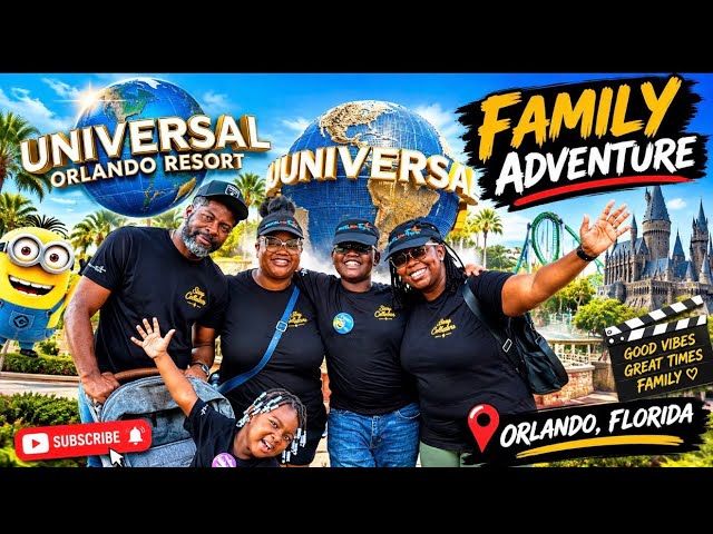 UNIVERSAL ORLANDO FAMILY ADVENTURE! 🎢🔥 | Universal Studios Orlando, Florida @travelismyforte 