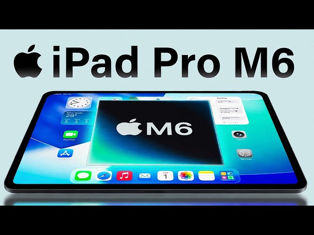 iPad Pro на чипе M6 уже близко... И это мощь!