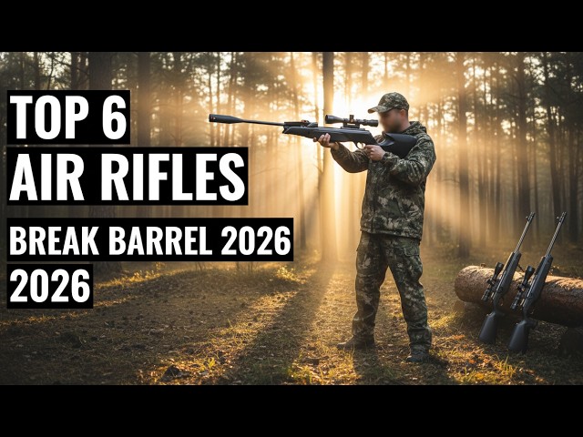 6 best break barrel air rifle 2026