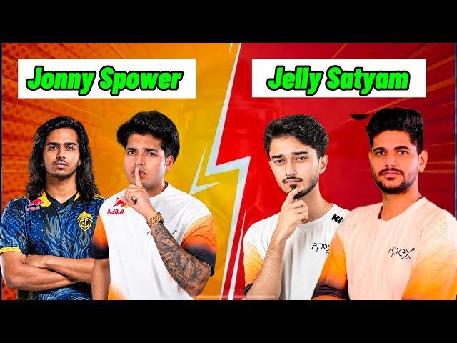 Jonathan Spower Vs IGL Jelly Coach Satyam 2v2 New Wow Mode 🥵 Jonathan Mvp 🫡 Jonny Pinn Down Jelly 🤣