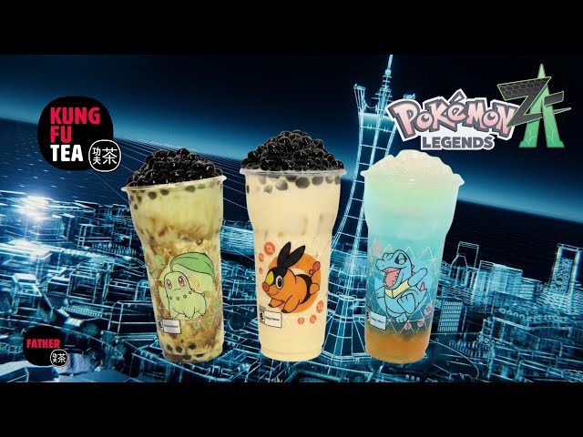 Kung Fu Tea Pokémon Legends Z-A Drinks Review
