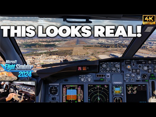 Flight Simulator 2024 | RTX 5080 MAX GRAPHICS | Cologne → Málaga | PMDG 737-800 | 4K INSANE REALISM!