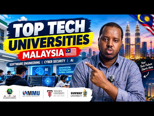 Top 4 Universities in Malaysia for Software Engineering, Cyber Security & AI | 2026 Guide 🇲🇾