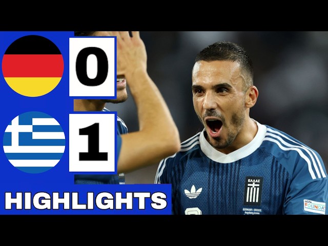 Germany vs Greece 0-1 Highlights (UEFA Nations League) Greece Germany