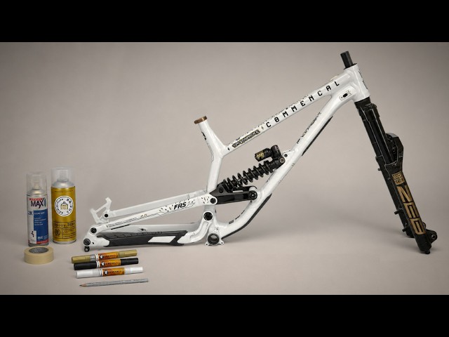 FROM USED FRAME TO DREAM BUILD | Commencal FRS Custom Paint