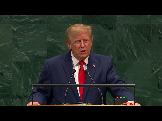Trump UN speech addresses US-Iran war: 'We are settling years of unfinished business'
