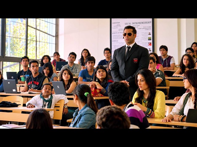 बॉडीगार्ड लवली सिंह आ गया कॉलेज में : Bodyguard College Comedy Scene | Salman Khan - Kareena Kapoor