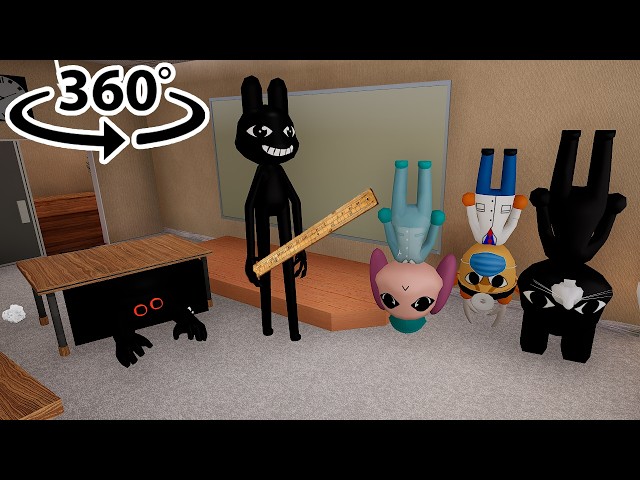 Stalker Becomes Your Teacher - Animal Hospital in Your School VR 360