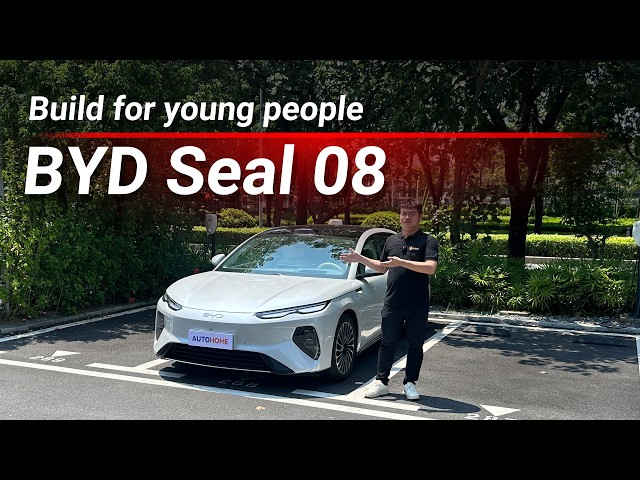 ALL NEW BYD Seal 08! better than Tesla Model 3?#byd #BYDSEAL  #newcar #carview #carvideo #carvlog