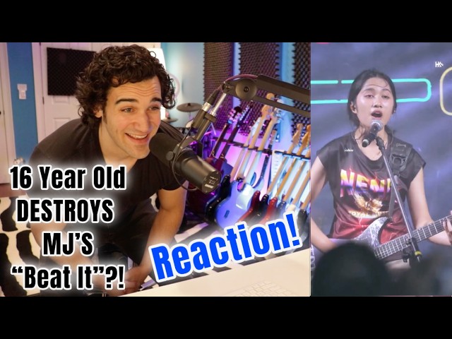 16 Year Old Guitarist DESTROYS Michael Jackson’s “Beat It” | Reaction!