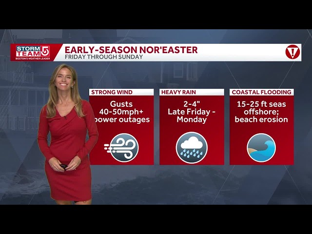 Video: Windy today, stormy weekend on the way
