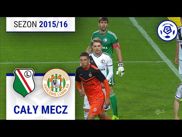 (2/2) Legia Warszawa - Zagłębie Lubin | CAŁY MECZ | Ekstraklasa 2015/16 | 8. Kolejka