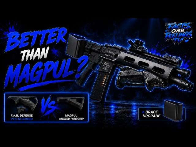 F.A.B. Defense PTK-M Combo vs Magpul | Which Grip Wins?