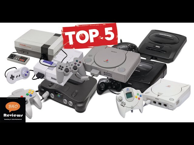 TOP 5 CONSOLES #retrogaming