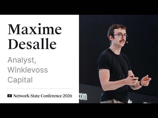07 - Network State Conference 2026 - Maxime Desalle on Why Bitcoin Was Never Banned