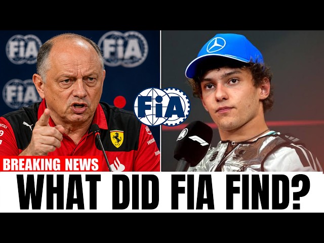 Fred Vasseur Reacts After FIA Drops Bombshell On Kimi Antonelli After Spanish GP | F1 2026
