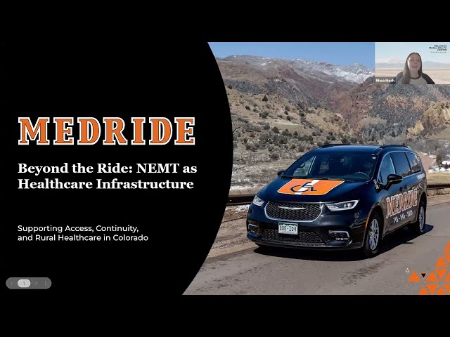 Beyond the Ride: NEMT as Healthcare Infrastructure