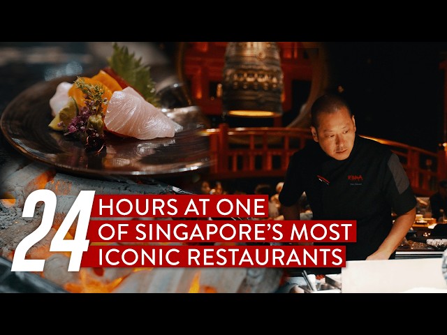 24 Hours at One of Singapore's Most Iconic Restaurants: KOMA Singapore (Turn on CC)