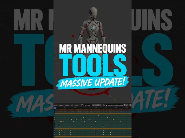 Blender To Unreal With Mr Mannequin Just Got Overhauled!