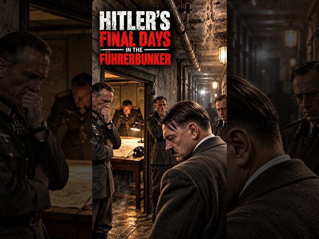 Inside Hitler’s Bunker as Berlin Collapsed #documentary #history #wwii #worldwarii