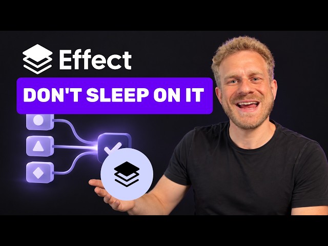 You MUST learn and use Effect now!