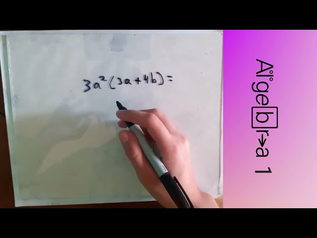 Algebra 1 Course - Lesson 18 of 35: Multiplying a Term by an Expression